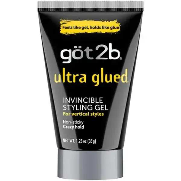 Got2b Ultra Glued Invincible Styling Hair Gel, 1.25 oz