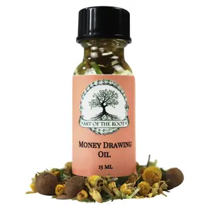 Money Drawing Oil for Wealth Attraction Prosperity Spells Ritual Oil | Art of the Root