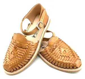 Womens Mexican Sandals, Handmade Leather Huaraches Sandals ,Sandalia Huaraches Mexicanos ,Mexican Leather Shoes,Huarache buckle STRAP broche