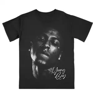 Free Yb Triumph Shirt, Youngboy Shirt, Y2k Style Tour Merch 2024, Vintage Retro 80s Graphic Tshirt, Streetwear Unisex Shirt Round Neck Casual