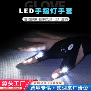LED Flashlight Gloves, Waterproof Work Gloves with Lights for Fishing