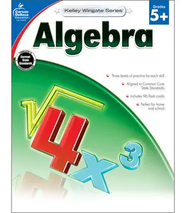 USED-Algebra, Grades 5-8 by Carson Dellosa Education (Paperback)