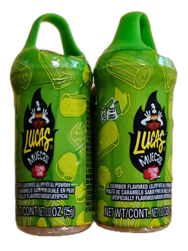 2 Pack Lucas Muecas Cucumber Flavor