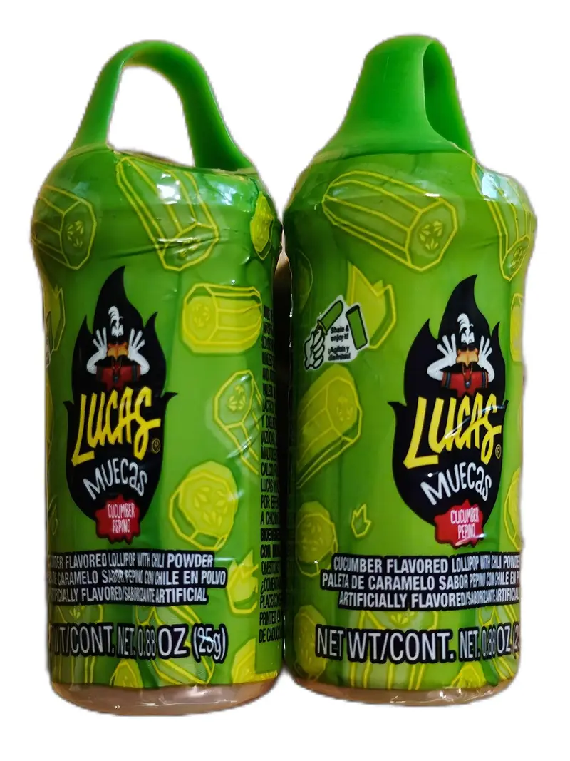 2 Pack Lucas Muecas Cucumber Flavor