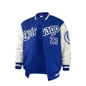 Shengjing Fashion Men's Clothing Men's Casual Letter Print Color Block Varsity Jacket - Chic Style Baseball Collar - For Men - Suitable for Casual Wear - Perfect Gift for Teenagers & Young Adults