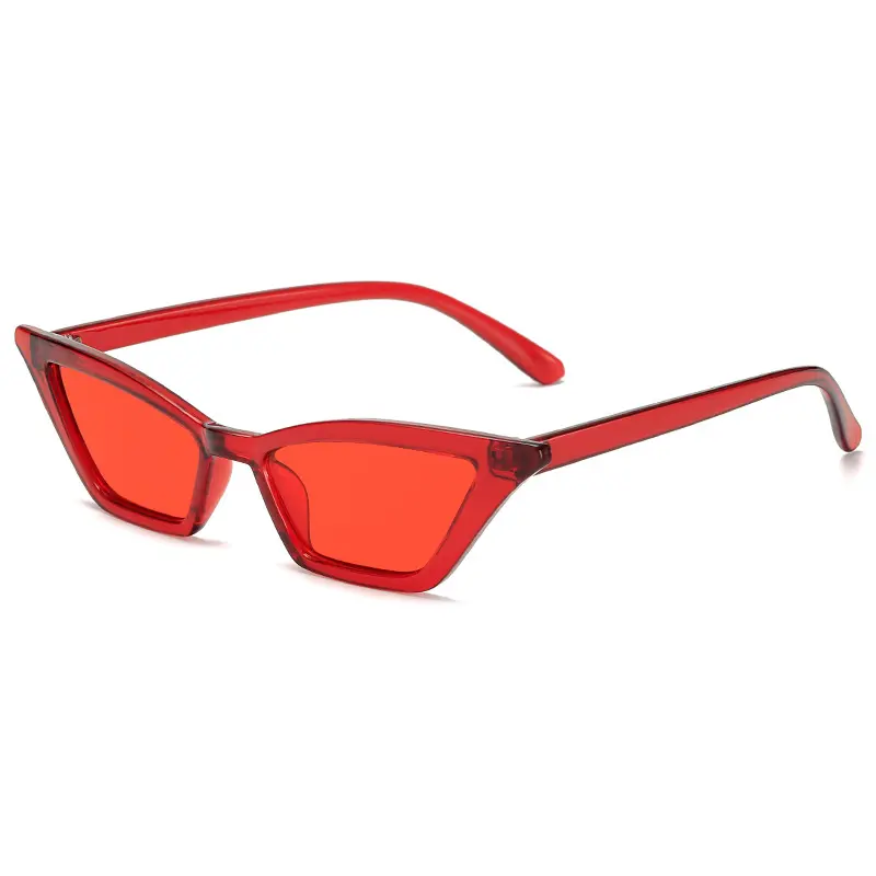 Transparent red frame with red film