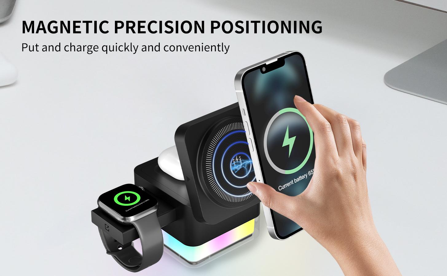 15W Fast Charging Station, Foldable Wireless Charging Stand for Galaxys S25 S24 S23/ iPhone 17 16 15 14, 13, 12, Pro/Pro Max for iWatch 3-11, SE/Ultra Airpods 4/3/2/Pro 15W Fast Charging Station, Foldable Wireless Charging Stand for Galaxys S25 S24 S23/ iPhone 17 16 15 14, 13, 12, Pro/Pro Max for iWatch 3-11, SE/Ultra Airpods 4/3/2/Pro