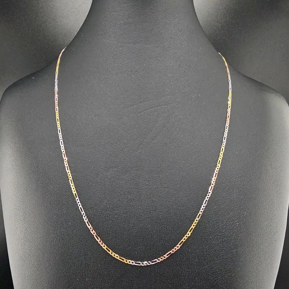 14k Solid Gold Chain, Dainty Minimalist Design for Daily Wear & Special Occasions