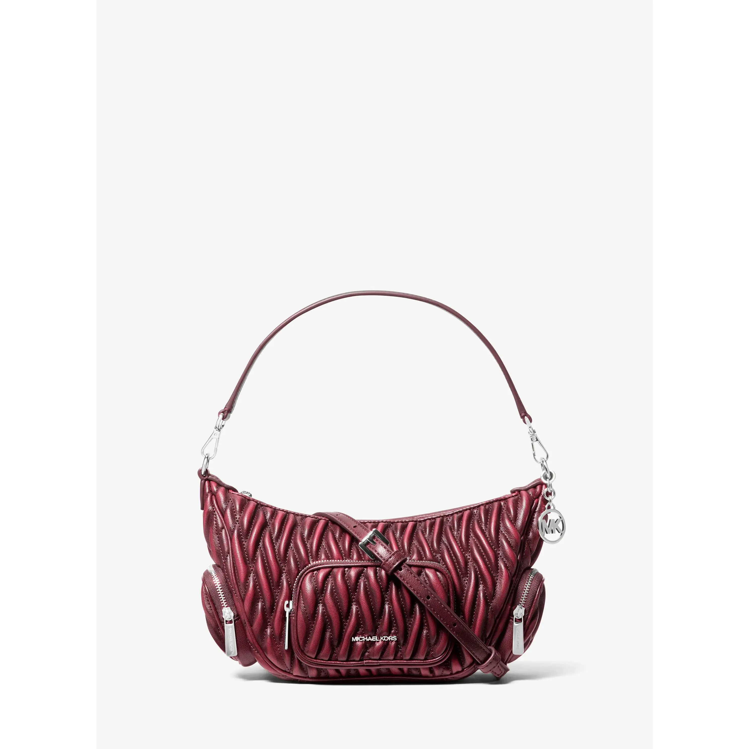 Merritt Small Matelassé Convertible Shoulder Bag