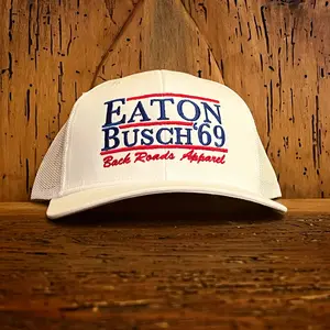 EATON BUSCH '69 Embroidered Adjustable Trucker Hat