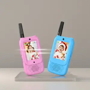 Walkie Talkie for Kids with Video: 2 Pack Rechargeable Toddler Toys withHD Camera & Voice changer, Long Range Gift Toys for Boys & Girls Ages3-8 for Perfect forOutdoor Play & Indoor Fun,Holiday Gifts For Children, Christmas Gifts