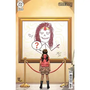 WONDER WOMAN #32 CVR D DANIEL SAMPERE & TOM KING APRIL FOOLS CARD STOCK VAR