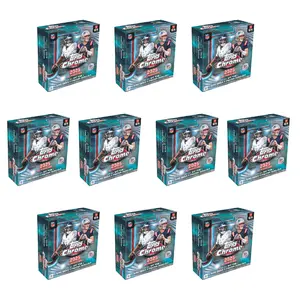 PICK YOUR TEAM - BREAK #007 10x 2025 TOPPS CHROME MEGA BOX (HALF CASE)