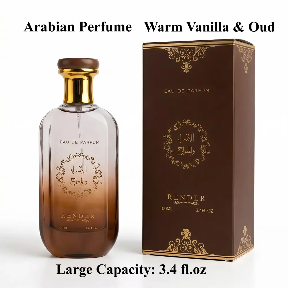 Men's 3.4oz Arabian Pheromone EDP Cologne - Premium, Long-Lasting Gourmet Fragrance, Choco Musk & Oriental Scent, Formaldehyde-Free, Ideal for Dating, Father's Day/Valentine's Gifts, 3 to 3.9 fl oz, Premium Fragrance
