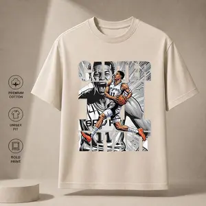 Carter Bryant Basketball Player T-Shirt, Comic Graphic Tee, Sublimation DTF Fan Top