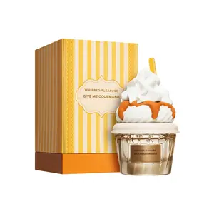 Caramel Vanilla Whipped Cream | Unisex EDP Spray 75ml (2.5 fl oz) | Sweet Gourmand Perfume for Men & Women | Long Lasting Warm Candy Scent | Perfume Unisex Para Mujeres Y Hombres | Everyday Aesthetic Fragrance | Date Night