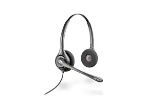 HP Poly SupraPlus H261N Stereo Binaural Wired On-ear Headset +Pouch TAA (7S444AA) Black HP Poly SupraPlus H261N Stereo Binaural Wired On-ear Headset +Pouch TAA (7S444AA) Black