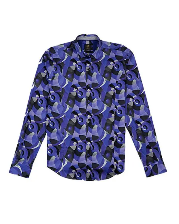 Indigo Fracture PM Edition Button Down Shirt
