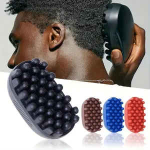 Compact Durable Hair Comb, Easy Rinsing Design, Suitable for All Hair Types, Especially Curly Hair, Curling Brush, Portable Salon & Home Hair Gift