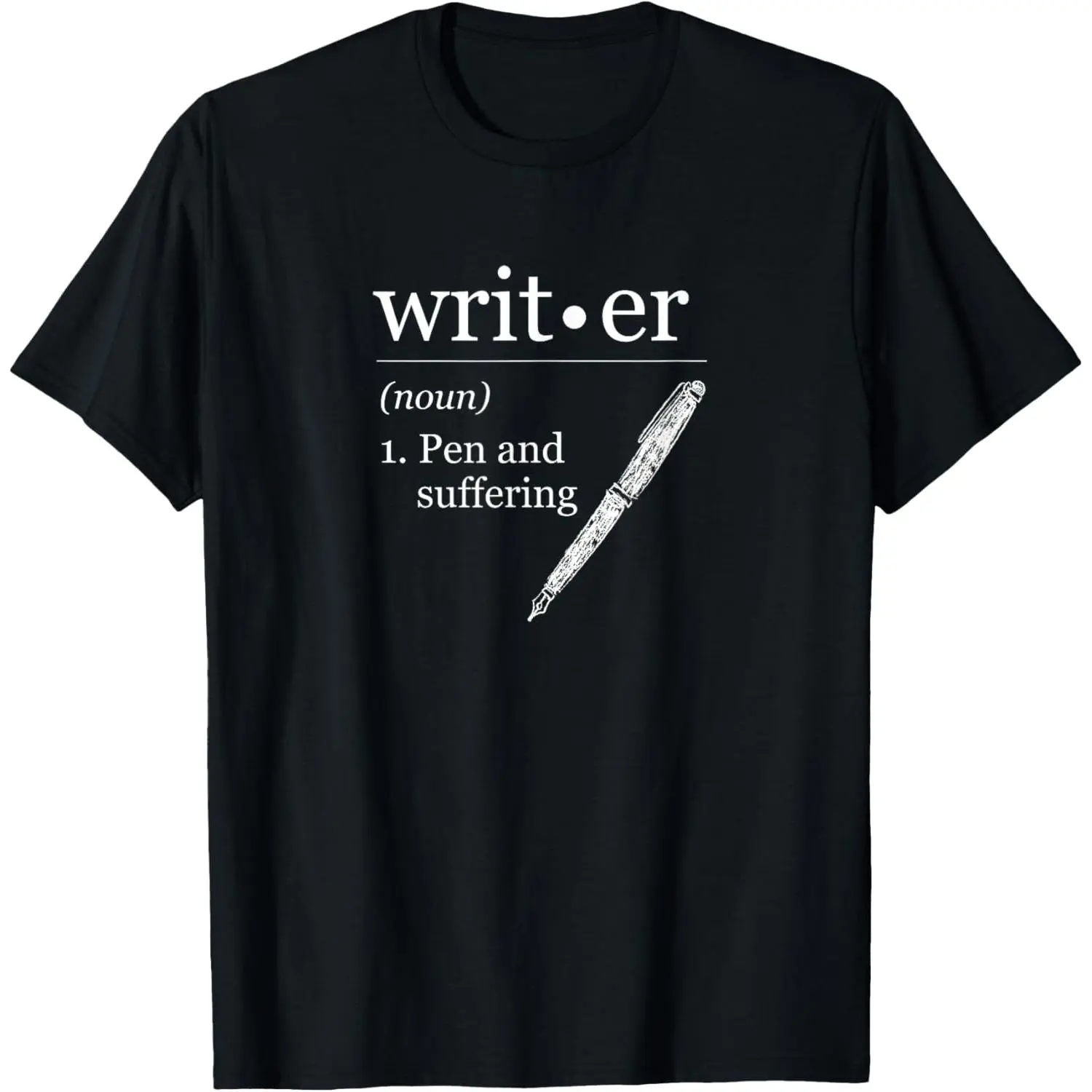 Writer Author Book Journalist Novelist Funny T-Shirt,Made in USA