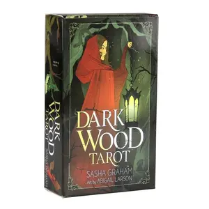 Dark Wood Tarot Card Game, 1 Box Tarot Card Game, Casual Tarot Card Game for Teenager & Adults, Party Game Choice, Tarot Card Deck