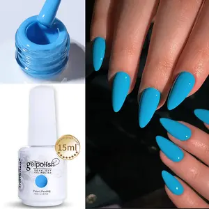 1pcs   Lake Blue Gel Nail Polish, No-Wash Dip-On Gel Nails, DIY Salon Quality Manicure Tool, Gift for Girls and Women