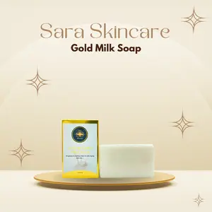 SaraSkincare  Gold Milk Soap Glowing Refines