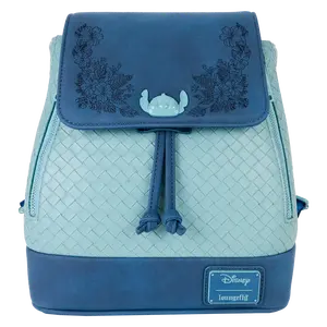 Stitch Embroidered Floral Drawstring Mini Backpack Stitch Embroidered Floral Drawstring Mini Backpack