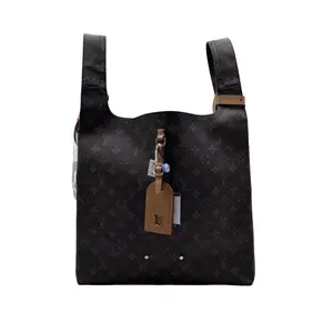 Pre-owned Louis Vuitton HZ7 LV Classic Monogram Hobo Shopping Tote Bag 49904
