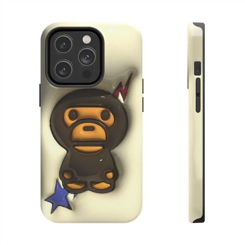 TRending Baby Milo print 2D Tough Phone Cases, for if iPhone7 Impact Resistant Lightweight Protective Cover with Glossy Finish & UV Protection 7 8 SE, Phone Case Durable Phone Cases Phone Cover Hard Case Tough 2-piece Phone Case