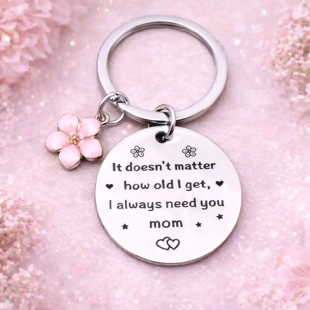 I Need You Mom Keychain - Sweet Meaningful Gift for Mom for Mother's Day, Birthday, Christmas or Just Because