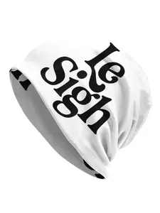 Skullies Caps Le Sigh Minimalist Slogan Thin Hat Autumn Spring Bonnet Hats Men Women's Unisex Ski Cap