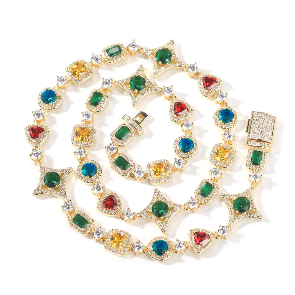 Golden colored diamond