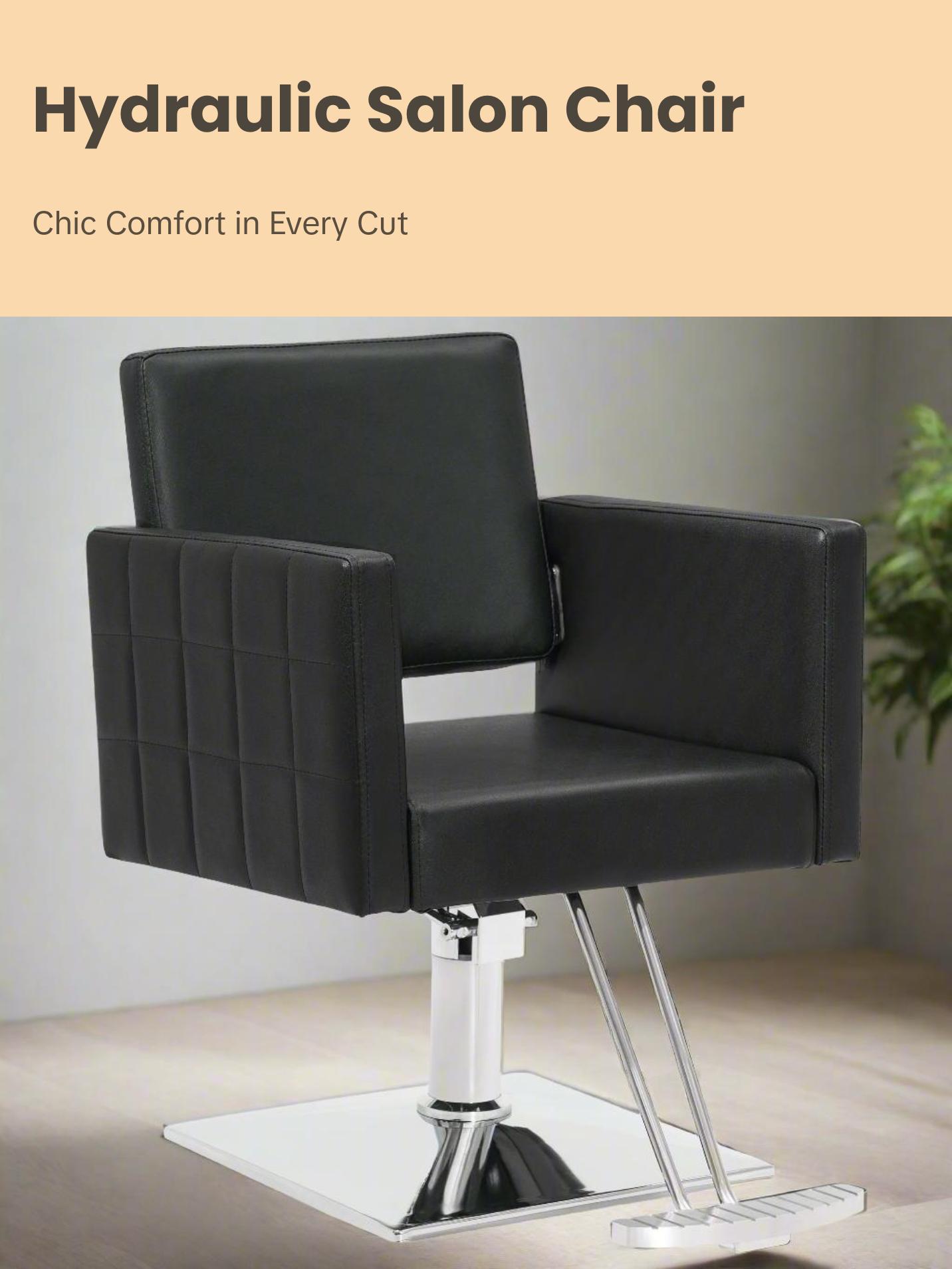 BarberPub Styling Salon Chair for Hair Stylist, Hydraulic Home Salon Chair 8821 BarberPub Styling Salon Chair for Hair Stylist, Hydraulic Home Salon Chair 8821