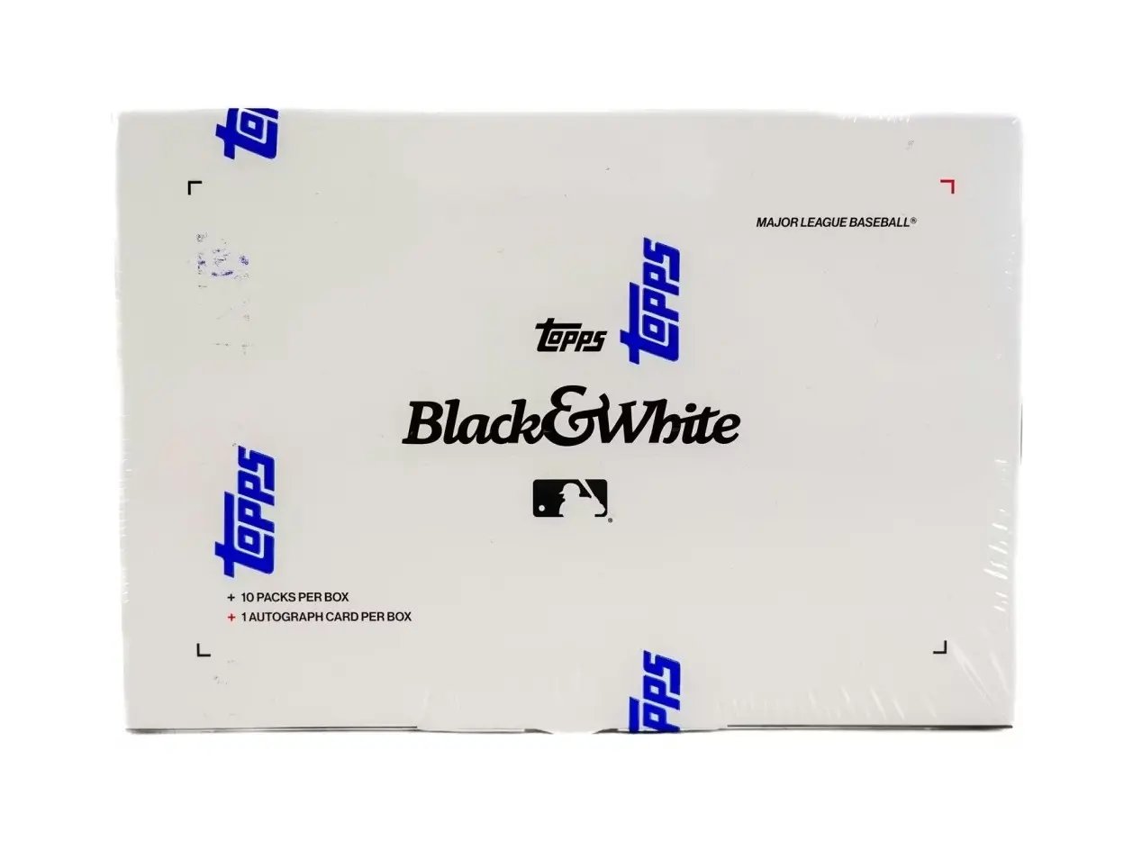 2025 Topps Black and White Baseball Collector Box