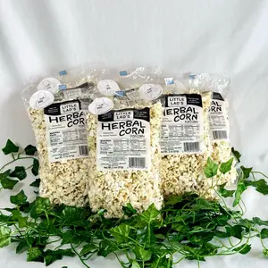Little Lad’s Herbal Corn Popcorn On the Go Pack of 6 Smalls: Gluten Free, Non-GMO, Vegan Friendly