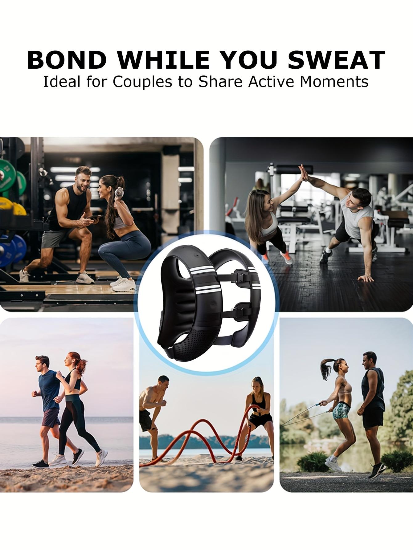 Men'S & Women'S Weighted Vest for Strength Training & Running - Breathable, Waterproof Sandbag Fitness Vest with Reflective Strips, Unisex Design for Muscle Building, Weight Loss & Cardio Workouts