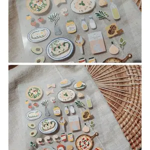 Korean Import Original Suatelier Physical Travel  Plane Decorative Stationery Stickers Scrapbooking DIY Diary Album Stick Label