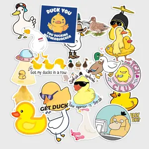 Sticker Pack 20 pcs Duck Lover Stickers, Cute Waterfowl Vinyl Decals