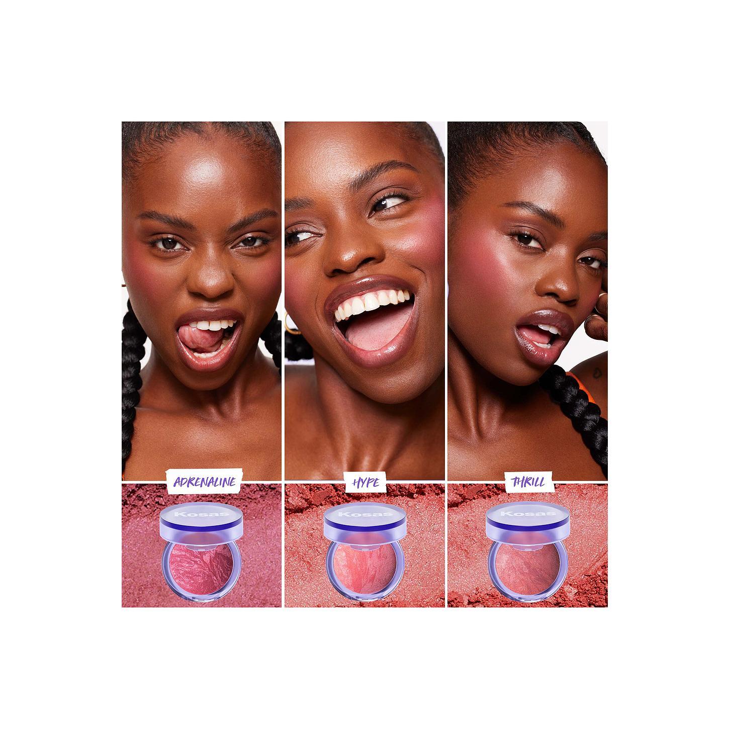 Kosas Blush Is Life Baked Dimensional + Brightening Blush in Dreamland Kosas Blush Is Life Baked Dimensional + Brightening Blush in Dreamland