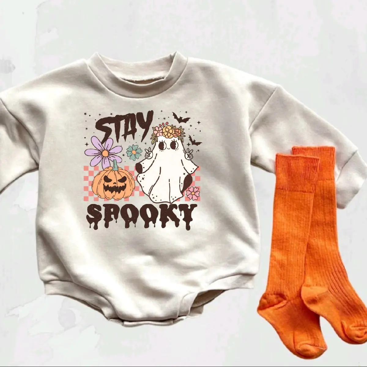 Spooky Bubble Romper