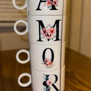 Fortune Coffee Mug - Personalized Drinkware Cup with Photo Slots for Customization