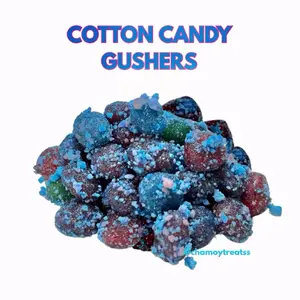 Gushers Crunch - Cotton Candy Gushers - 8oz Viral Sweet Candy