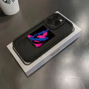 Retro TV Girl Poster Phone Case Compatible with for iphone 16 15 14 13 12 11 Pro Max Mini XR XS X 7 8 Plus, Shockproof Soft TPU Back