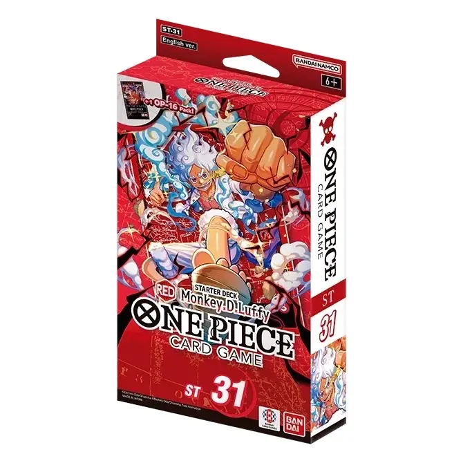 One Piece Card Game Monkey D Luffy Starter Deck ST31 English