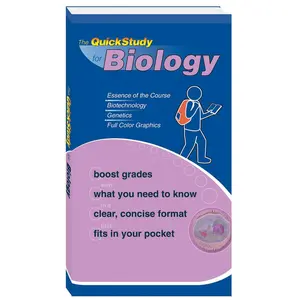 USED-Biology: Quickstudy Laminated Reference Guide by Brooks, W. Randy (Paperback)