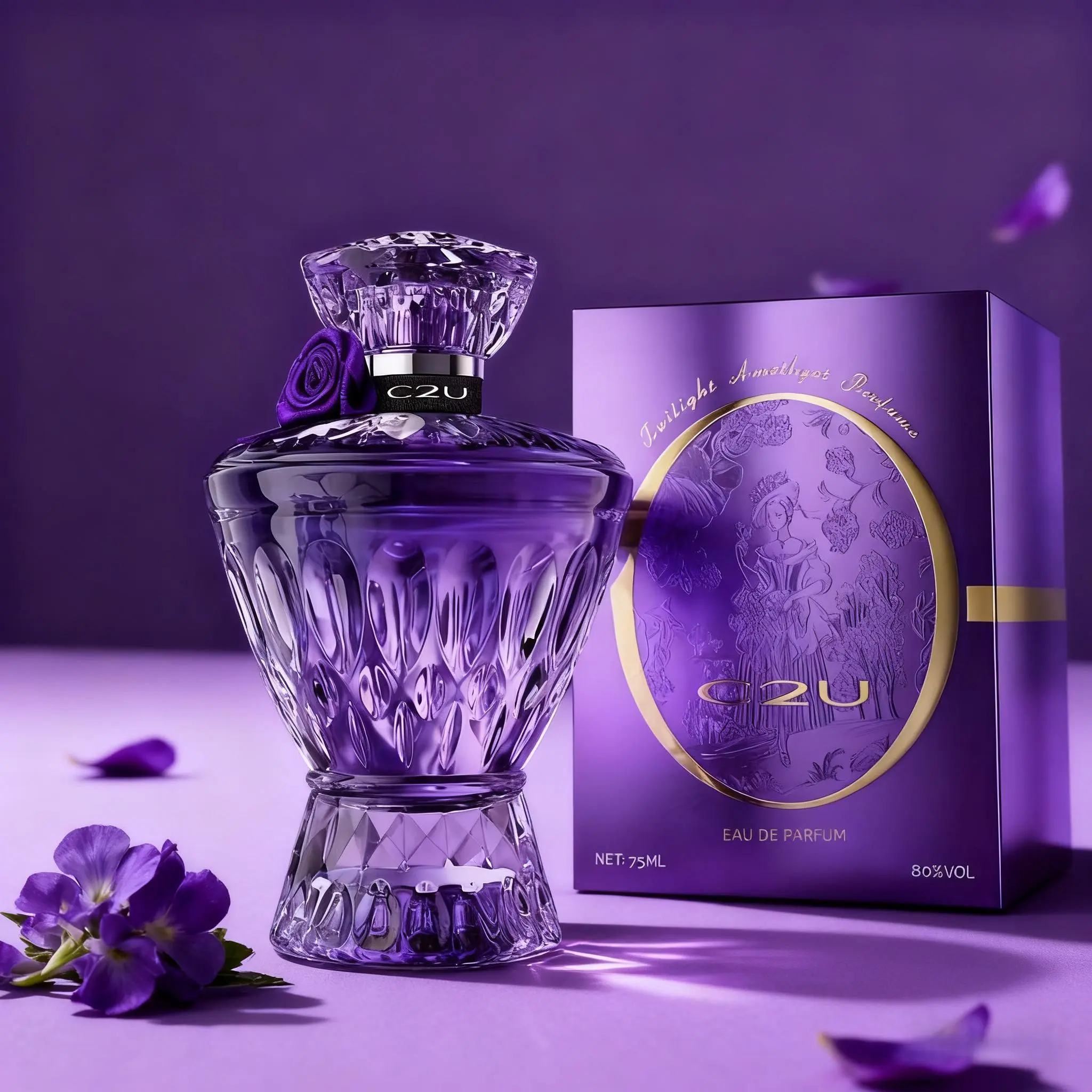 Women's Perfume Eau De Parfum 75ML EDP Perfume Sprays Fragrance Elegant Long-Lasting Spray, Floral Scents Fragrance Perfume, Ideal Gift for Travel, Dates, and Girlfriend, Perfect Present