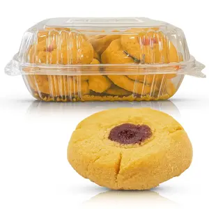 Fresh-Baked Guava Shortbread Cookies (Torticas de Guayaba Polvorones) - 16ct Snack Cake, Dessert