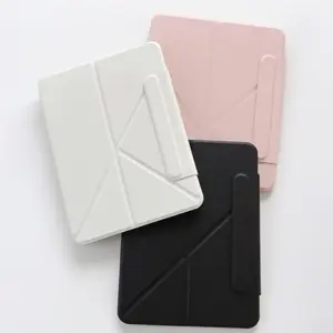 Jibrealg For iPad (A16) 11" (2025) &iPad 10th(2022) 10.9"Magnetic Detachable Tablet Case, Slim Powerful Magnetic Case, Slim Stand HardBack Case Cover with Auto Wake/Sleep -black