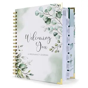Baby Memory Book for Boys and Girls – Timeless First 5 Year Baby Book – Gender Neutral Linen Baby Journal Scrapbook or Photo Album - A Milestone Book to Record Every Event from Birth to Age 5